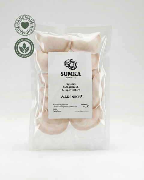 WARENIKI "Veggie" mit Kartoffel (tiefgefroren)